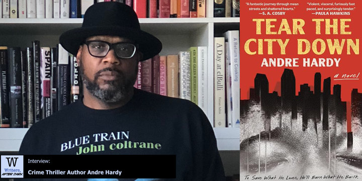 “Tear the City Down”: Andre Hardy talks urban crime noir, and jazz Exploring his journey from pro football player to crime writer